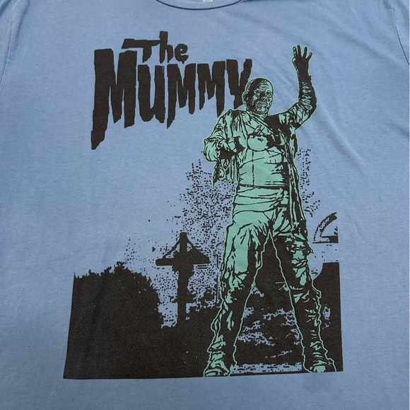 Universal Monsters The Mummy Blue T-Shirt Men’s Size 3XLT - Picture 2 of 8